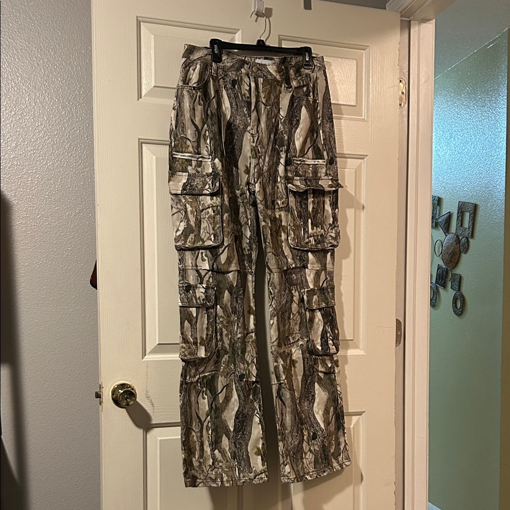 Fashion Nova Camouflage Cargo Pants